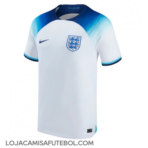 Camisa de Futebol Inglaterra Equipamento Principal Mundo 2022 Manga Curta